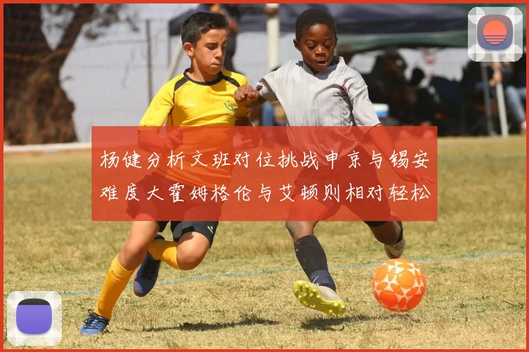 杨健分析文班对位挑战申京与锡安难度大霍姆格伦与艾顿则相对轻松